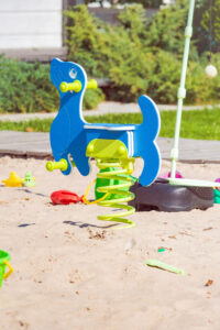 plac zabaw domki morska przystan darłówko